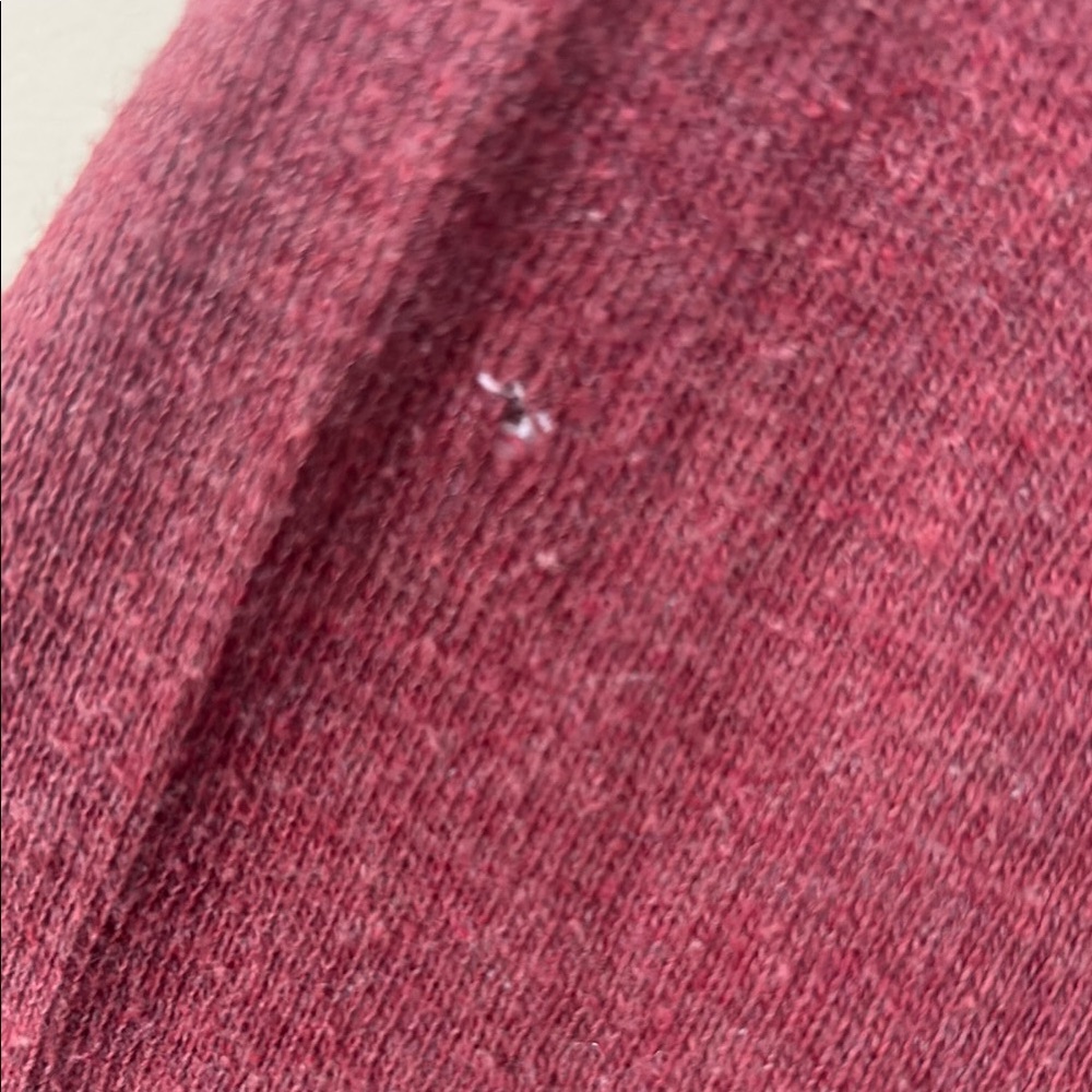 Abercrombie & Fitch Maroon Zip Jacket M - Picture 8 of 9
